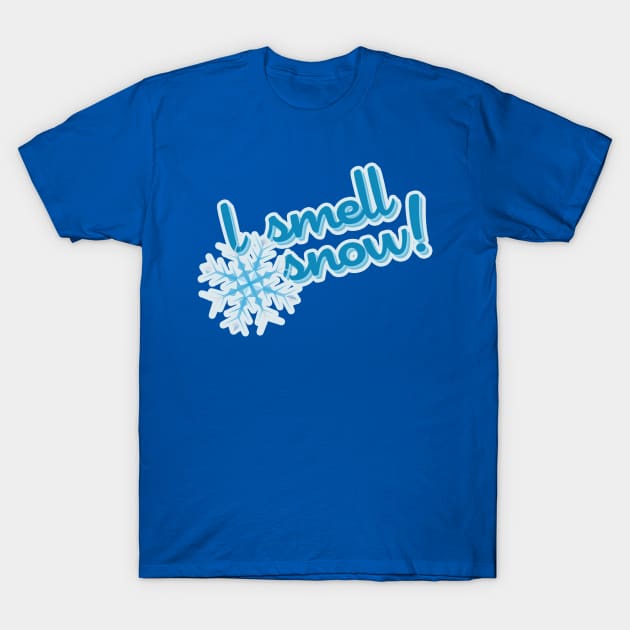 Gilmore Girls - "I smell snow!" T-Shirt by AquaDuelist